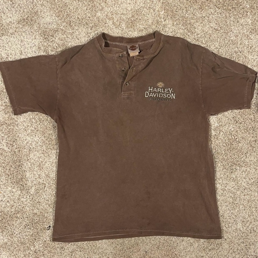 Harley Davidson Button-Up Shirt